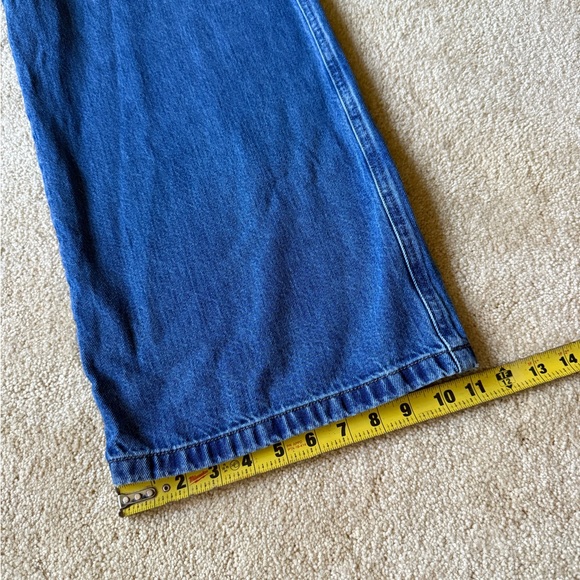 Favorite daughter The Masha Montreal high rise wide leg crop jeans size 31 - Picture 9 of 12